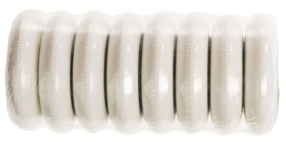 White Hydrogen skeeler wheel of 90 mm and 85A durometer in 8 pack